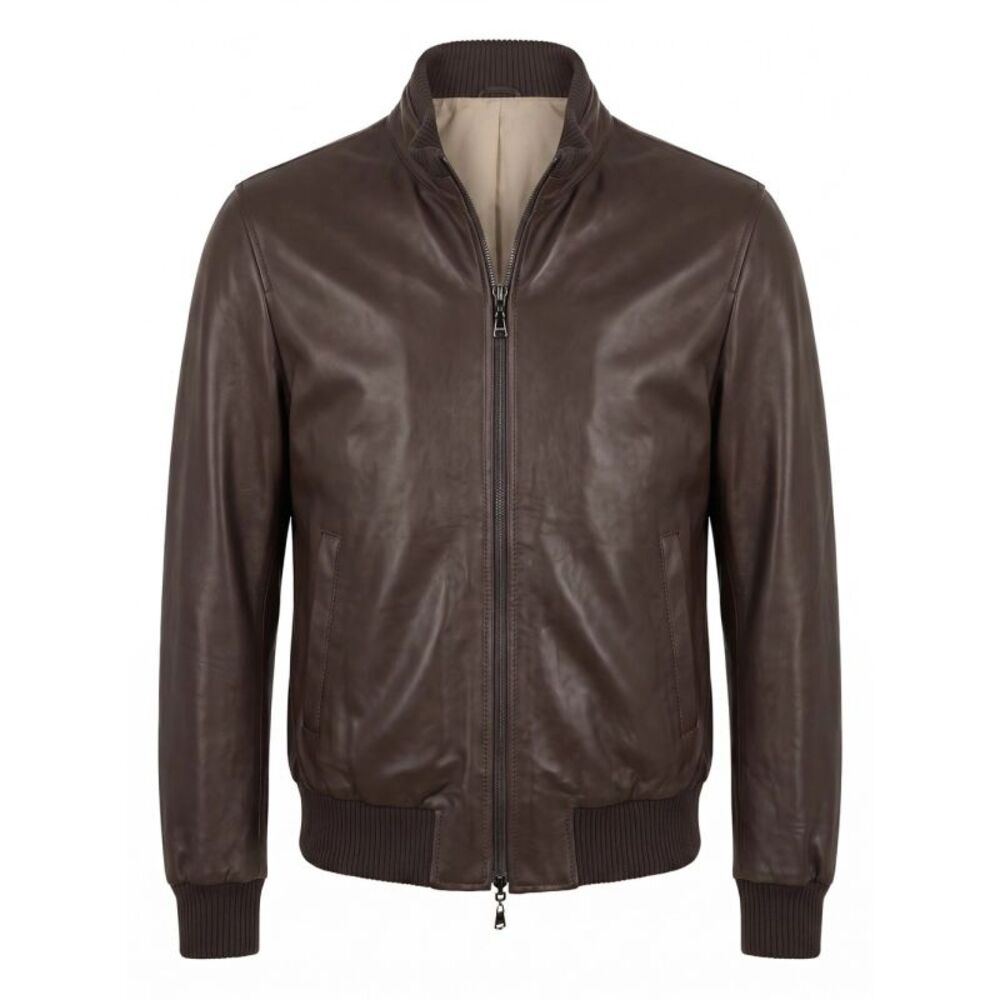 Barba Napoli Men Leather Jacket